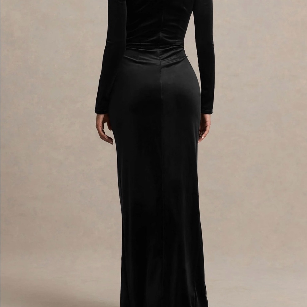 Club L London Black Long Sleeve Dress - Picture 2 of 5